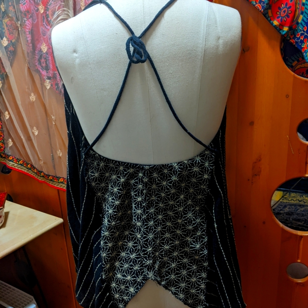Free People boho tank top